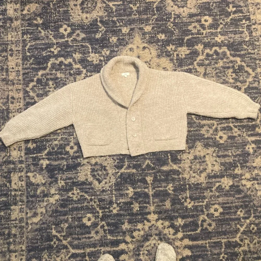 OZMA Sloan Cardigan in Brush (S) - Picture 3 of 5